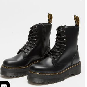 Dr. Martens Black Platform Jadon Boots